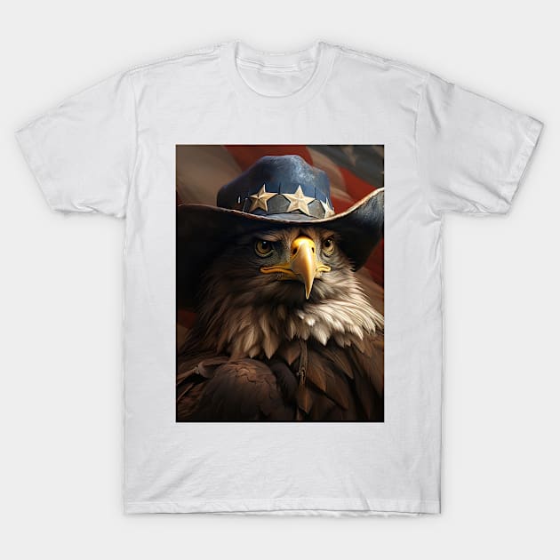 Americas Favorite Eagle T-Shirt by dohboy17